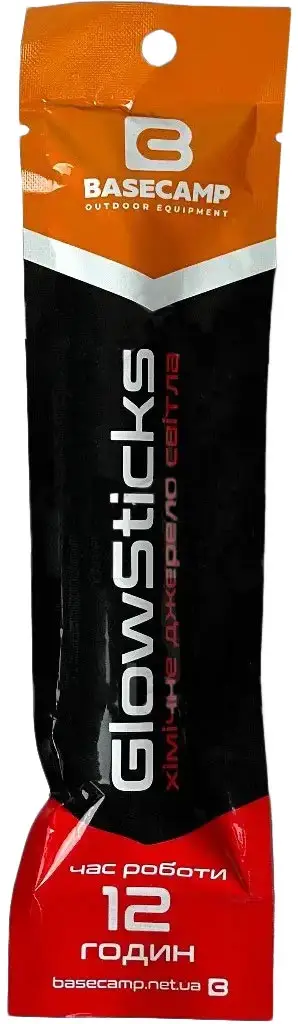 Лайтстік Base Camp GlowSticks Red
