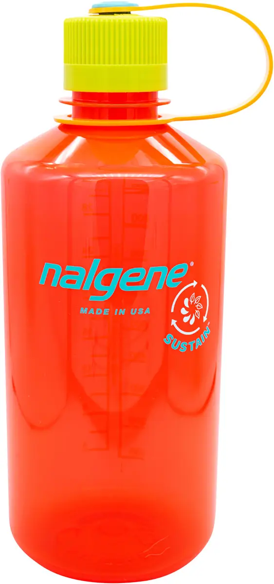 Пляшка Nalgene Narrow Mouth Sustain Water Bottle 1L Pomegranate