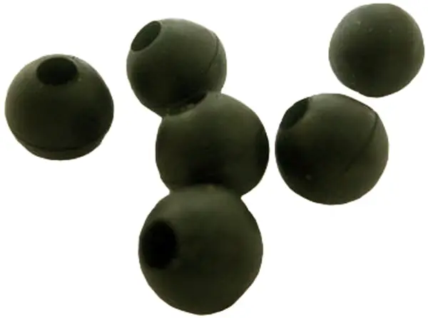 Бусинка Carpio Rubber Bead (10шт/уп.) ц:khaki