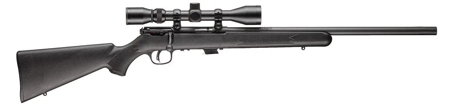 Винтовка малокалиберная Savage Mark II FVXP кал. 22 LR 21" с оптическим прицелом 3-9x40