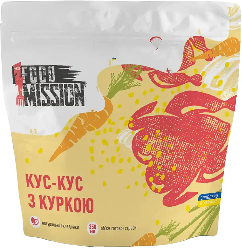 Сушена їжа Food Mission Кус-кус з куркою
