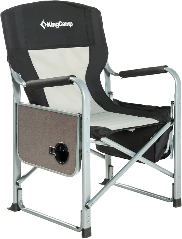 Стілець розкладаний KingCamp Director Chair Black/Mediumgrey