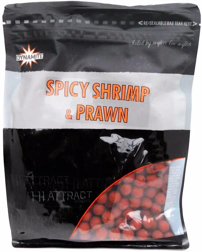 Бойли Dynamite Baits Spicy Shrimp & Prawn 20mm 1kg