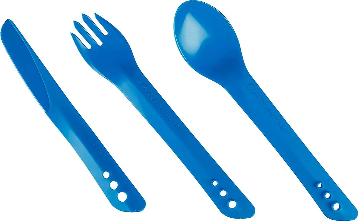 Набір столових приборів Lifeventure Ellipse Cutlery Set Blue