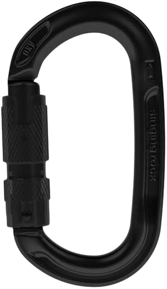 Карабин Singing Rock Oxy Triple Lock Black