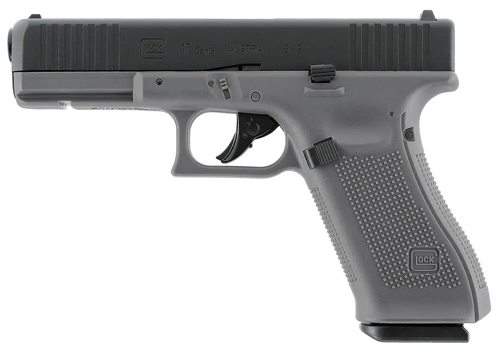 Пістолет пневматичний Umarex Glock 17 Gen5 Blowback CO2 кал 4,5 мм BB Gray