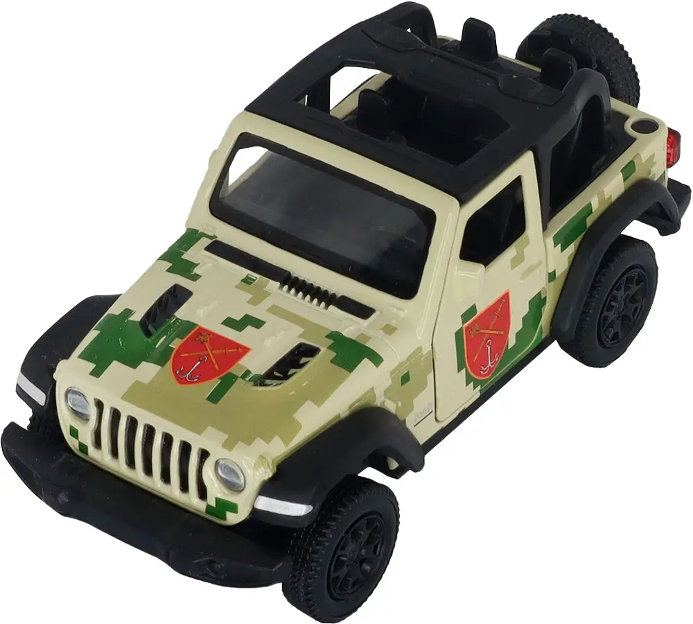 Машинка TechnoDrive серії Шеврони Героїв JEEP WRANGLER RUBICON "ОК "ПІВДЕНЬ""