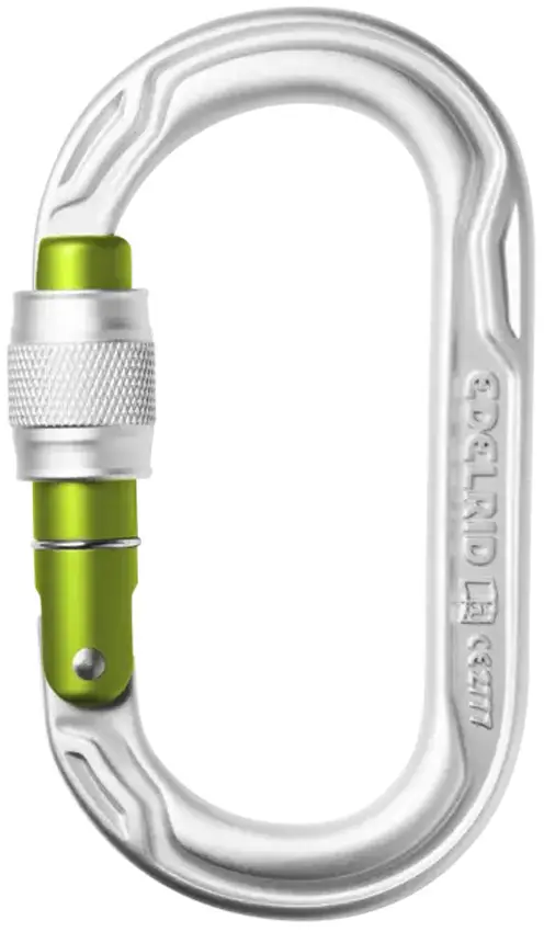 Карабін Edelrid Oval Power Screw 2500 Silver
