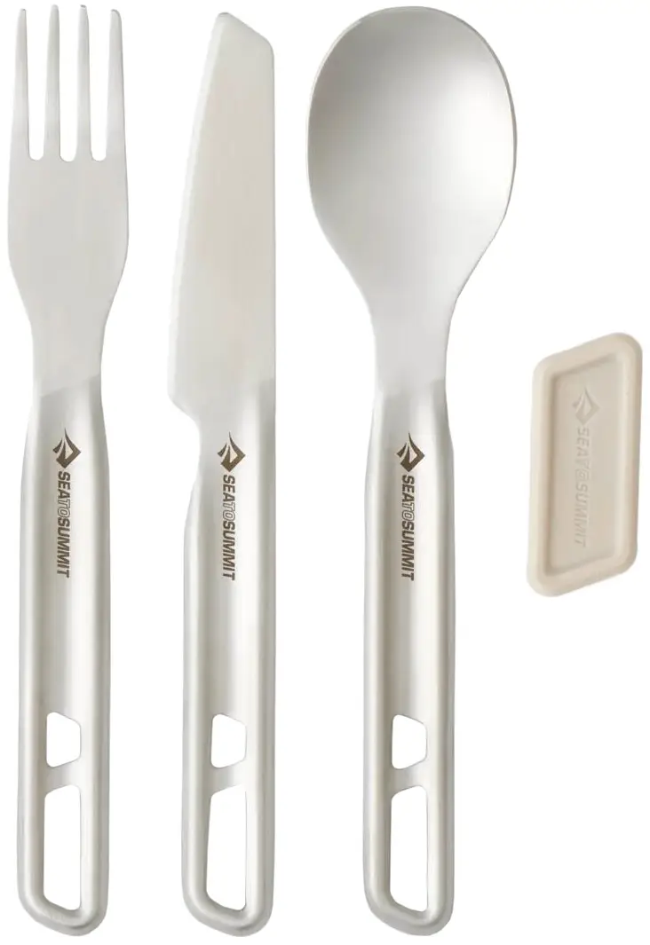 Набір столових приладів Sea To Summit Detour Stainless Steel Cutlery Set