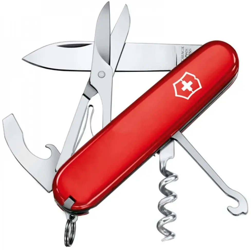 Ніж Victorinox Compact 1.3405. Червоний