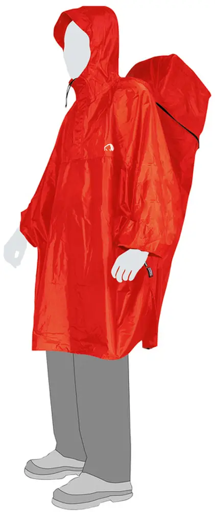 Пончо Tatonka Cape Man L Red