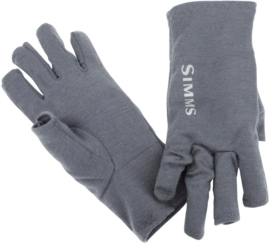 Перчатки Simms Ultra-Wool Core 3-Finger Liner XL Carbon