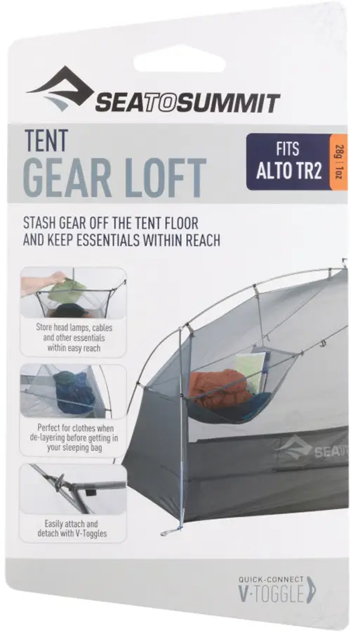 Полка для палатки Sea To Summit Alto TR2 Gear Loft Grey