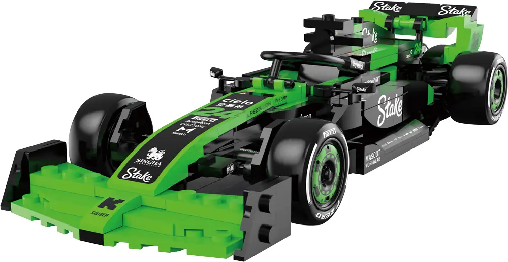 Машинка Rastar Stake F1 Team KICK Sauber C44 конструктор 1:24 Зелений