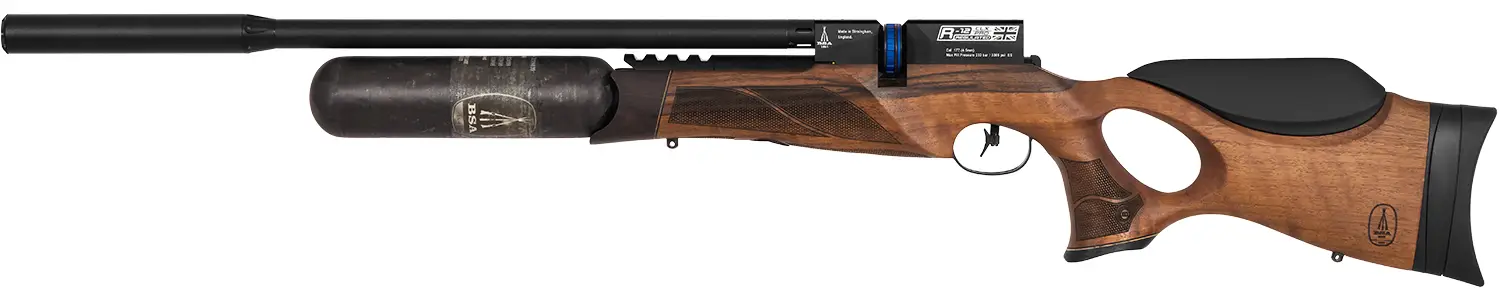 Винтовка пневматическая BSA R12 CLX Pro HP Walnut 4.5 мм