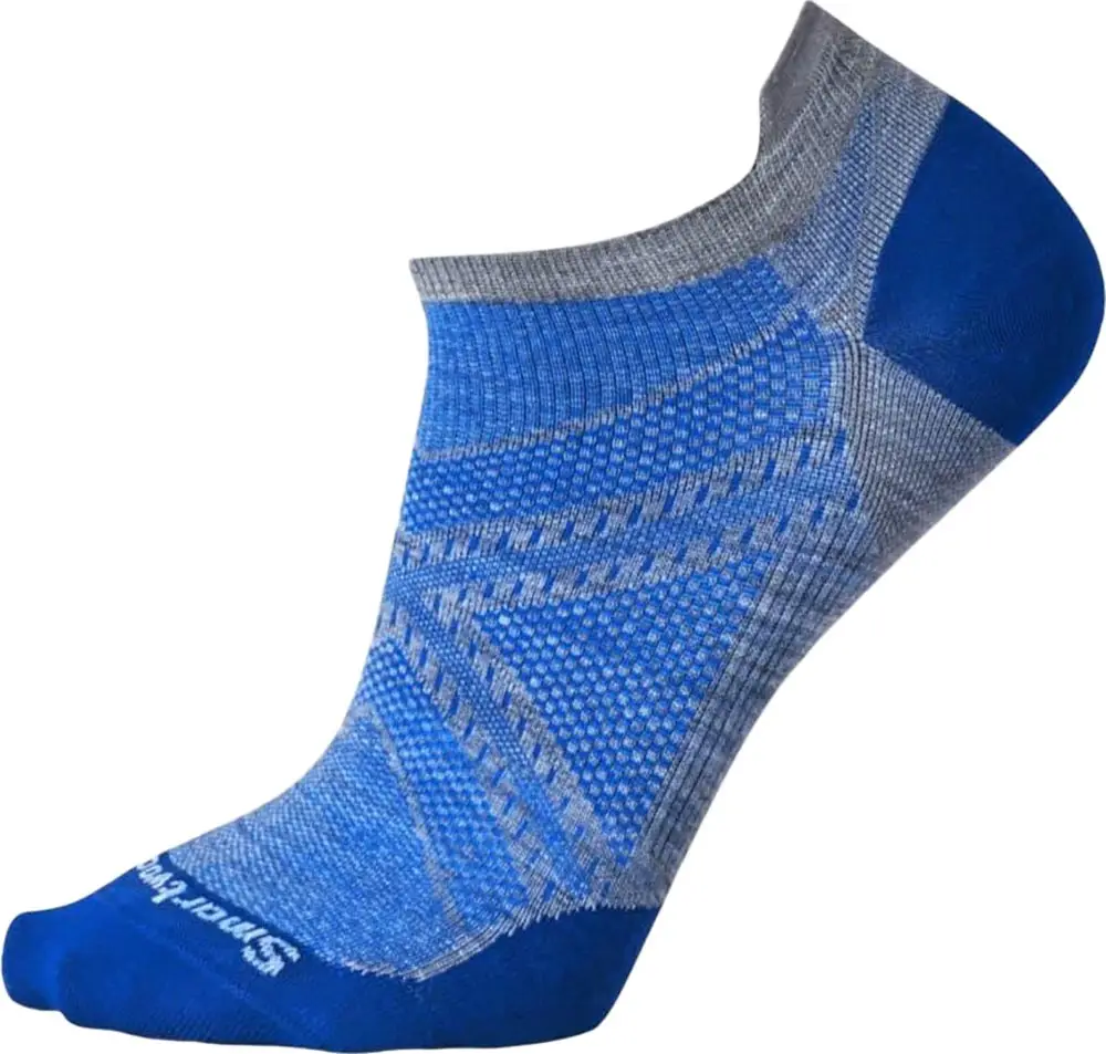 Носки Smartwool Men’s PhD Run Ultra Light Micro XL Gray/Dark Blue