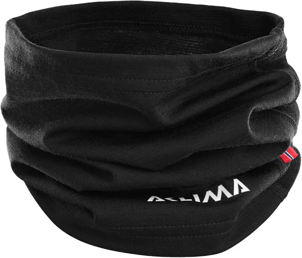 Бафф Aclima Warm Wool 200 Headover W Wind Wool One size Jet Black