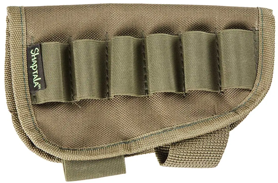 Патронташ на приклад Shaptala 311-2 на 6 патронов 12 калибра. Хаки
