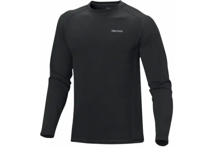 Термобелье Marmot Midweight crew LS L Black