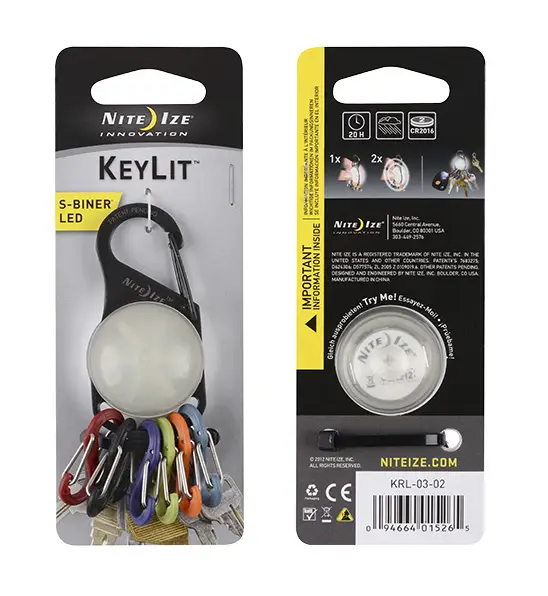 Органайзер для ключей Nite Ize KeyLit LED White