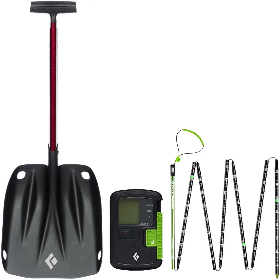 Набір спорядження Black Diamond Recon X AVY Safety Set