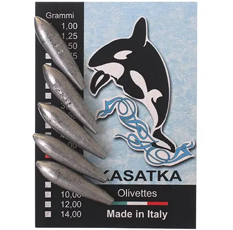 Груз-оливка Kasatka Piombo Oliva 2.00г (5шт)