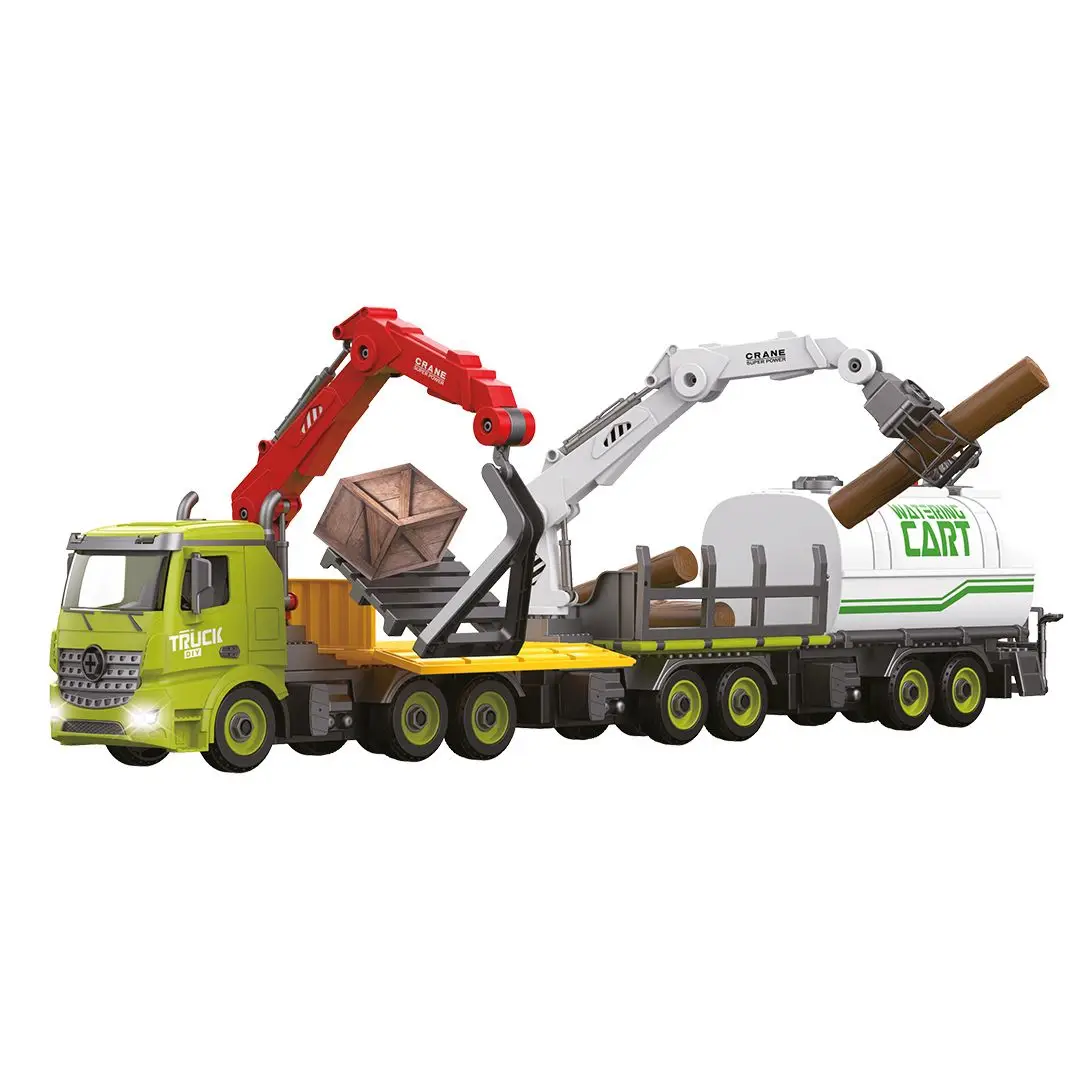 Автоконструктор OTAMANKO 3-в-1 Комунальная служба Погрузчик с поддоном