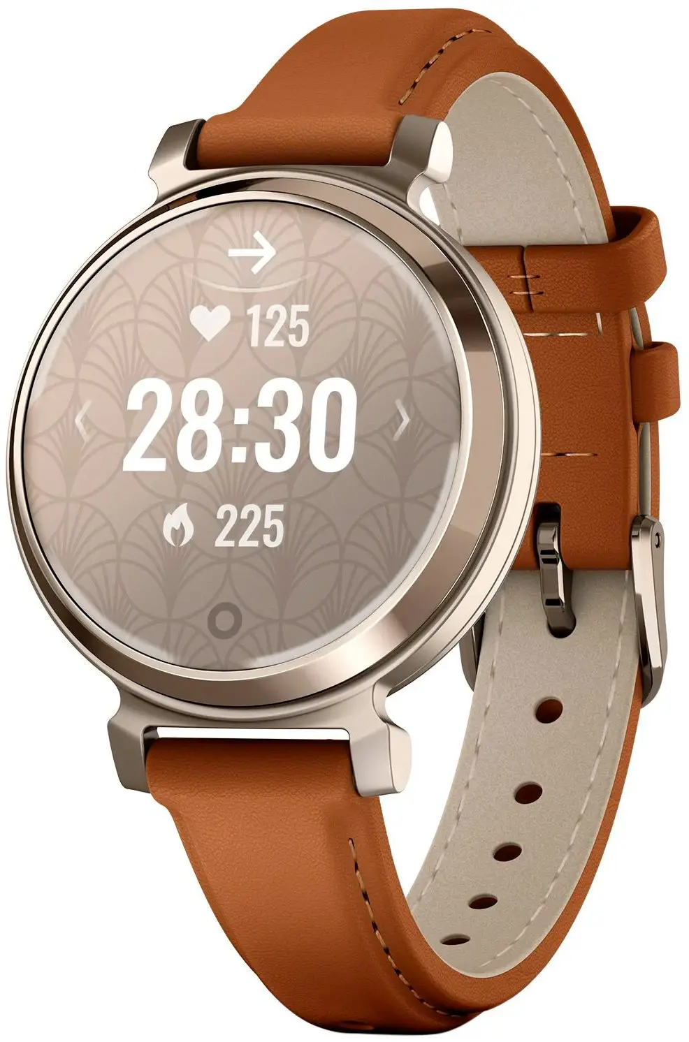 Годинник Garmin Lily 2 Classic Cream Gold/Tan Leather