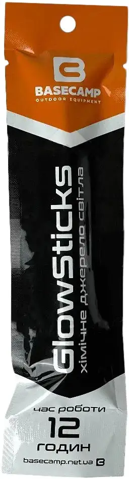 Лайтстік Base Camp GlowSticks White
