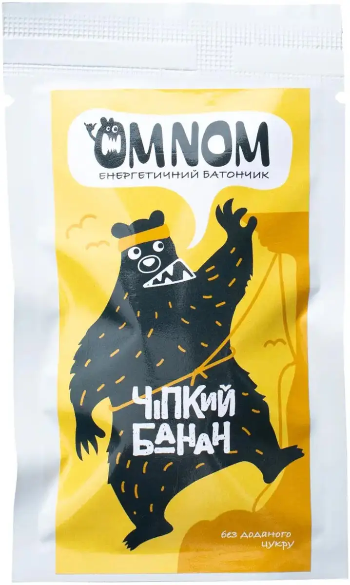 Батончик енергетичний ЇDLO OMNOM банан