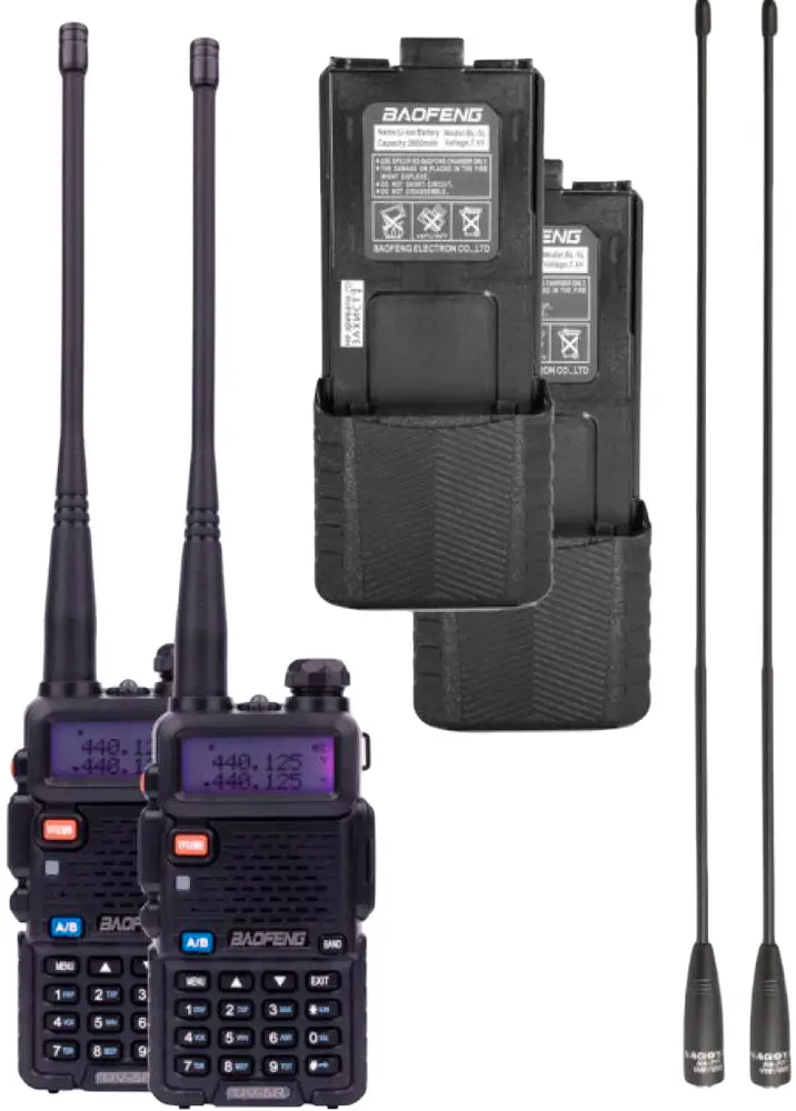 Радиостанция Baofeng UV-5RHC Forest. Black