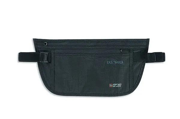 Кошелек Tatonka Skin Moneybelt RFID нательный black