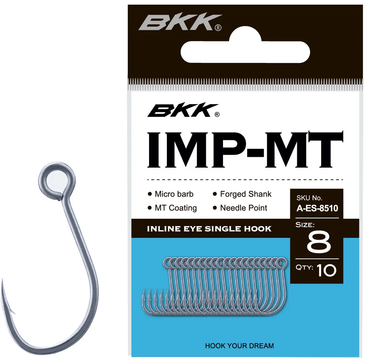 Крючок BKK Imp-MT #6 (10 шт/уп)