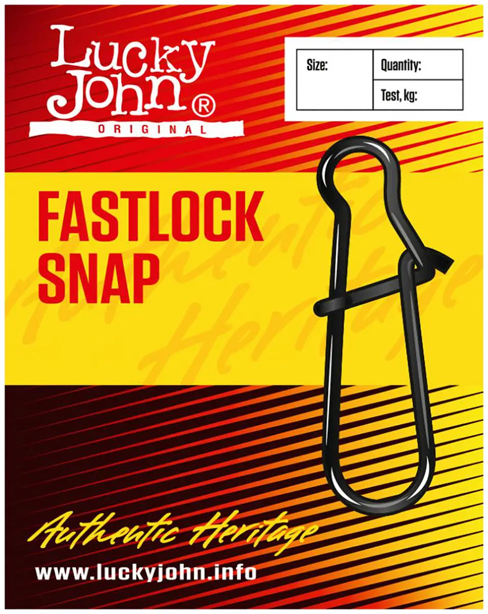 Застібка Lucky John Pro Series Fastlock Snap №000 (10шт/уп)