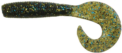 Силикон Big Bite Baits Finesse Grub 4" Bluegill