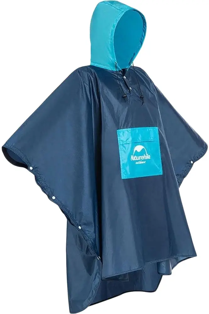 Пончо Naturehike NH19Y036-Y Blue