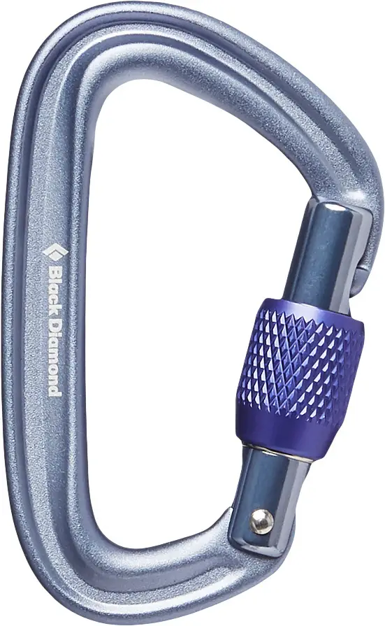 Карабін Black Diamond LiteForge Screwgate Carabiner Grey