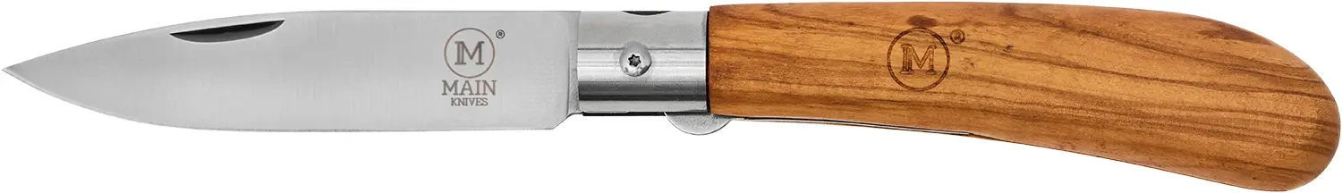 Ніж Main Knives "German line" Drop Point Olive Wood Brown