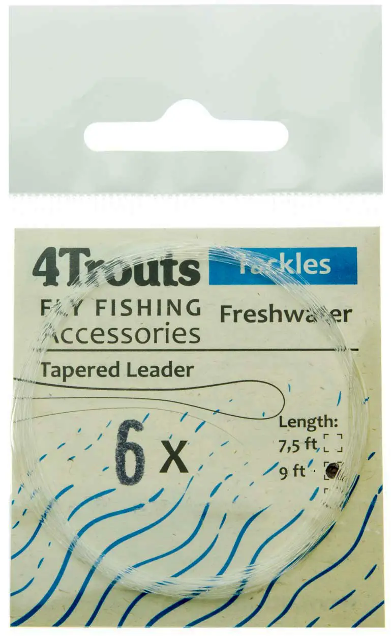 Подлесок 4Trouts конусный Tapered Leader 9ft 6x
