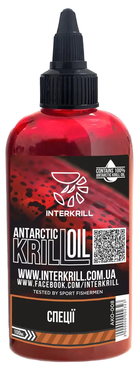 Ліквід INTERKRILL KRILL OIL Спеції 100ml