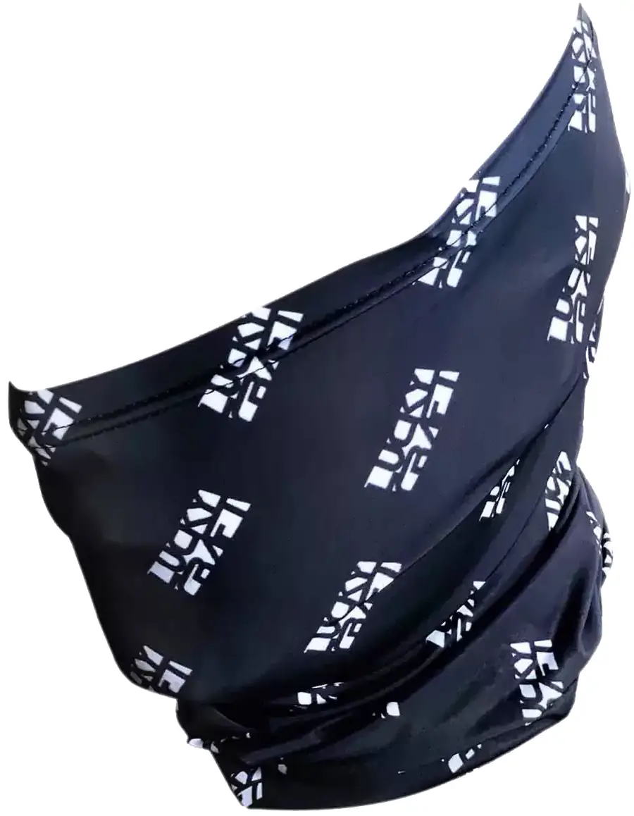 Бафф Lucky Craft LC Pop Neck Gaiter Gray & Black