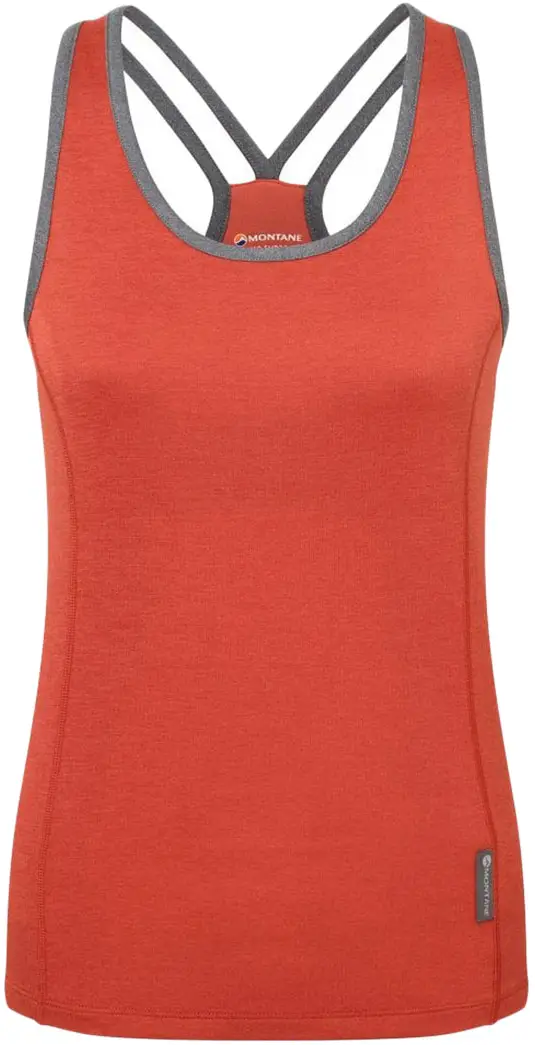 Майка Montane Female Dart Vest XS/8/34 Uluru Red