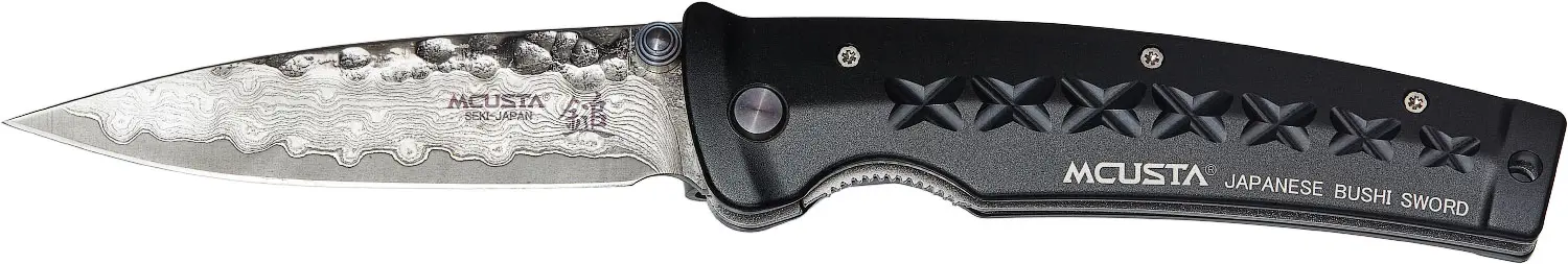 Ніж MCUSTA Fusion Damascus. Чорний