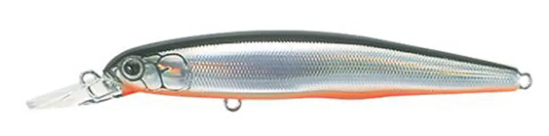 Воблер Tackle House Bitstream Vantage 83FMD 83mm 10.0g Silver/Black/Orange Belly