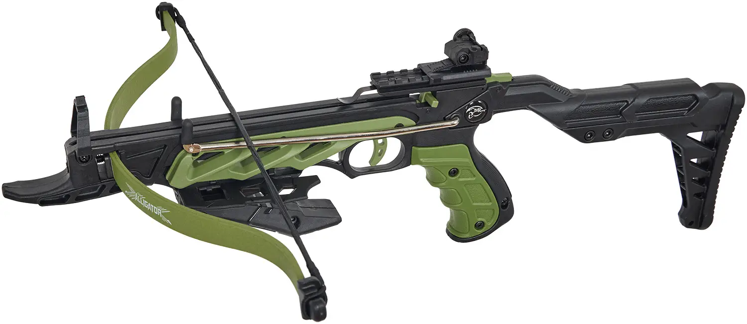 Арбалет Man Kung MK-TCS2BK Alligator ц:зелений