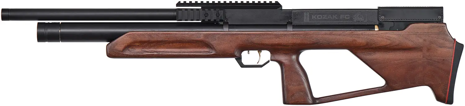 Винтовка пневматическая ZBROIA PCP Козак FC 2 (550/290) кал. 4.5 мм. Цвет: коричневый