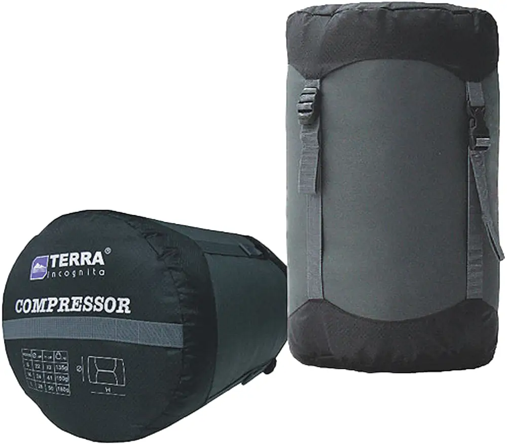 Компрессионный мешок Terra Incognita Compressor M Grey/black