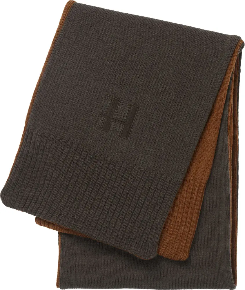 Шарф Harkila Reversible Scarf Brown