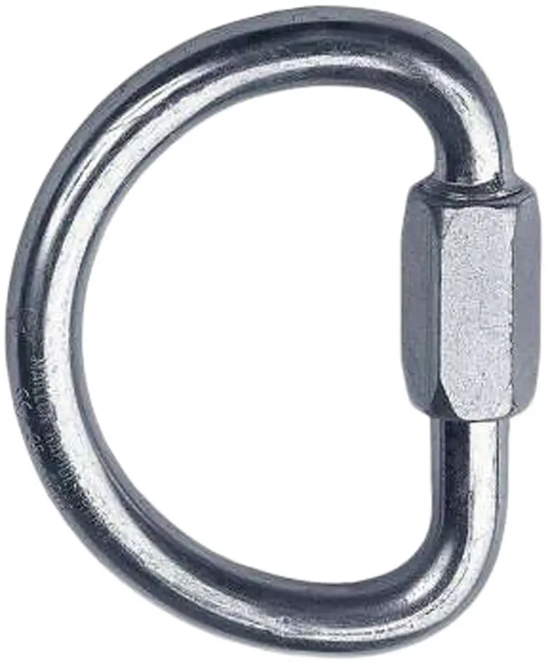 Карабин Singing Rock Maillon D-образный СЕ 10 мм