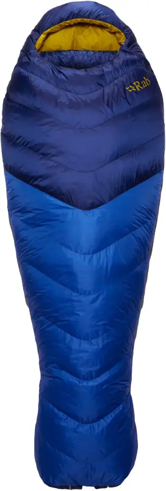 Спальний мішок Rab Neutrino 600 Wmns Regular Left Zip Nightfall Blue